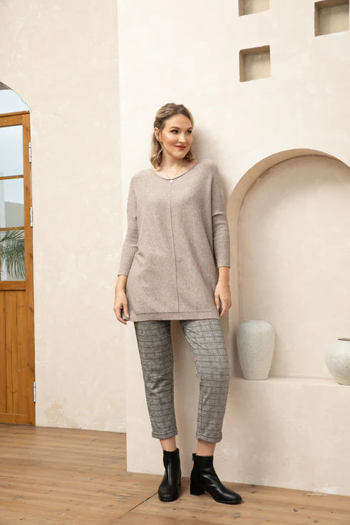 Orange Celeste Cashmere Sweater