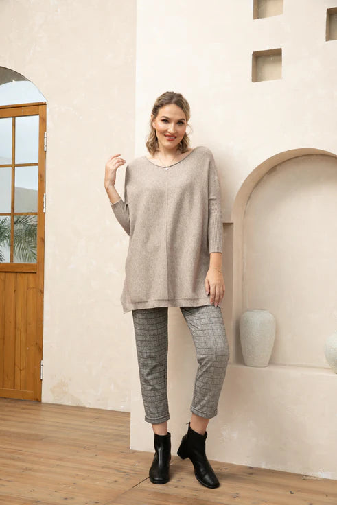 Orange Celeste Cashmere Sweater