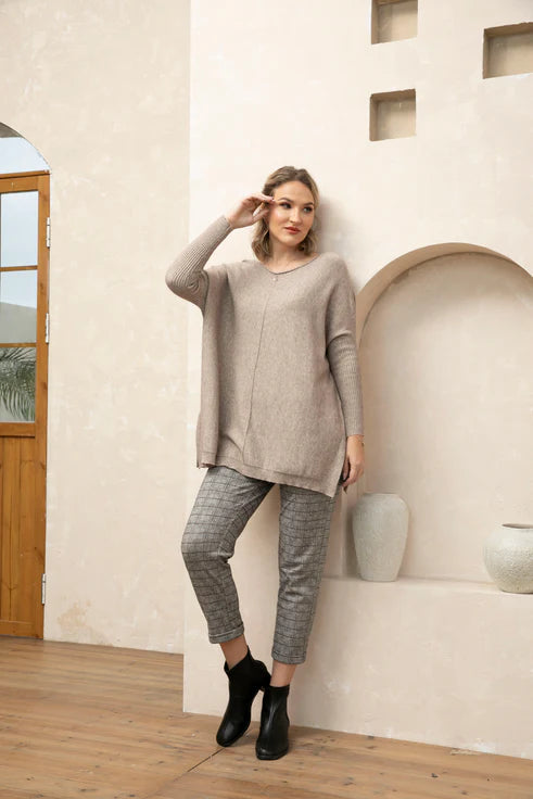 Orange Celeste Cashmere Sweater