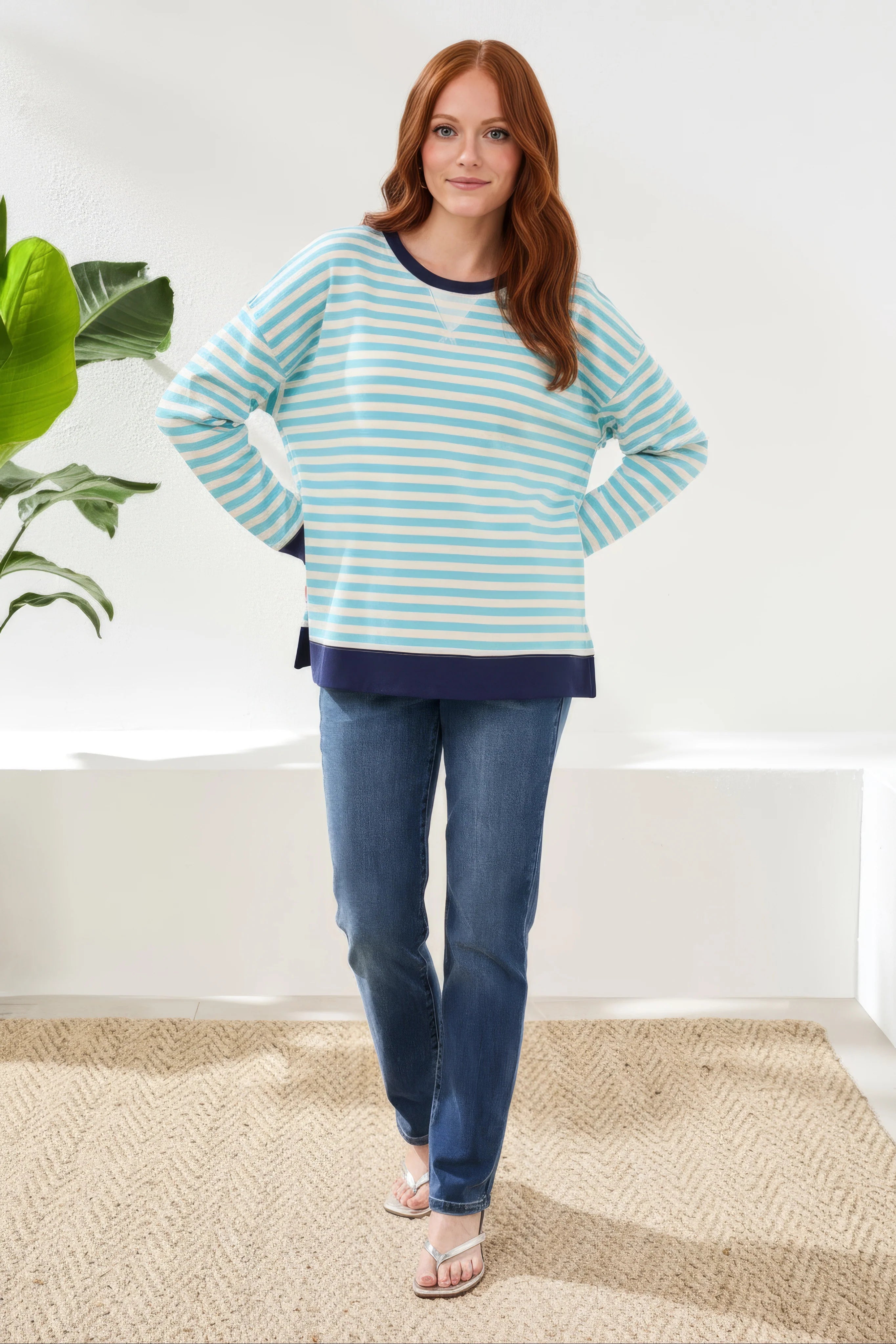 Tribal Crew Neck Sweatshirt