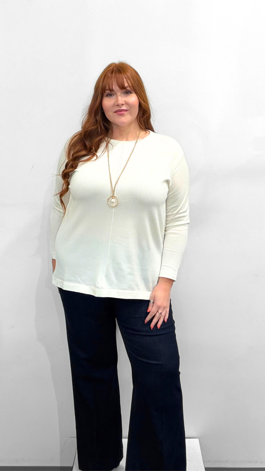 MAT Front Seam Sweater
