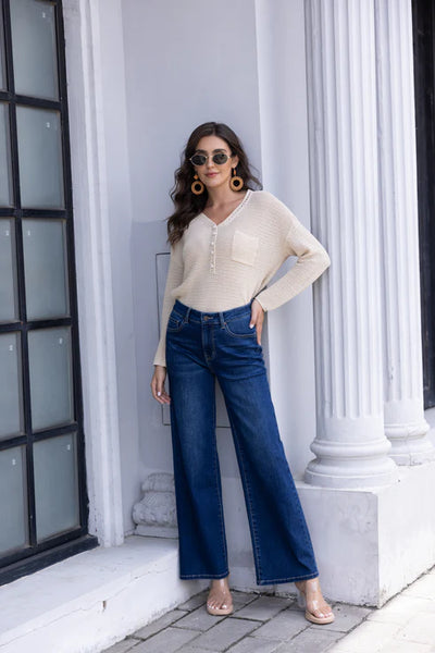 Orange Clara Wide Leg