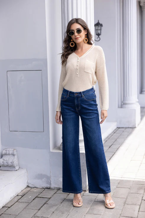 Orange Clara Wide Leg