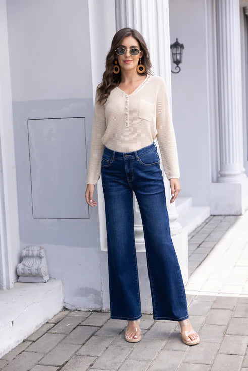 Orange Clara Wide Leg