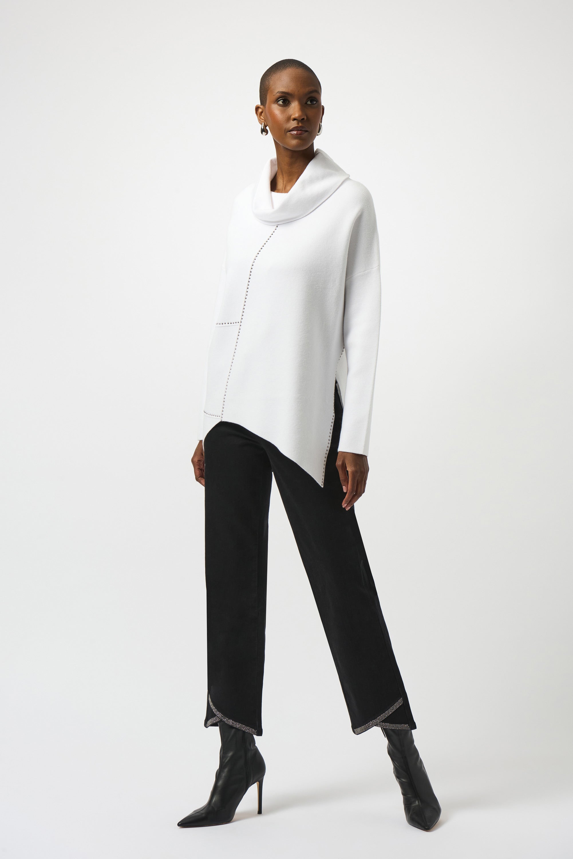 Joseph Ribkoff Cowl Tunic