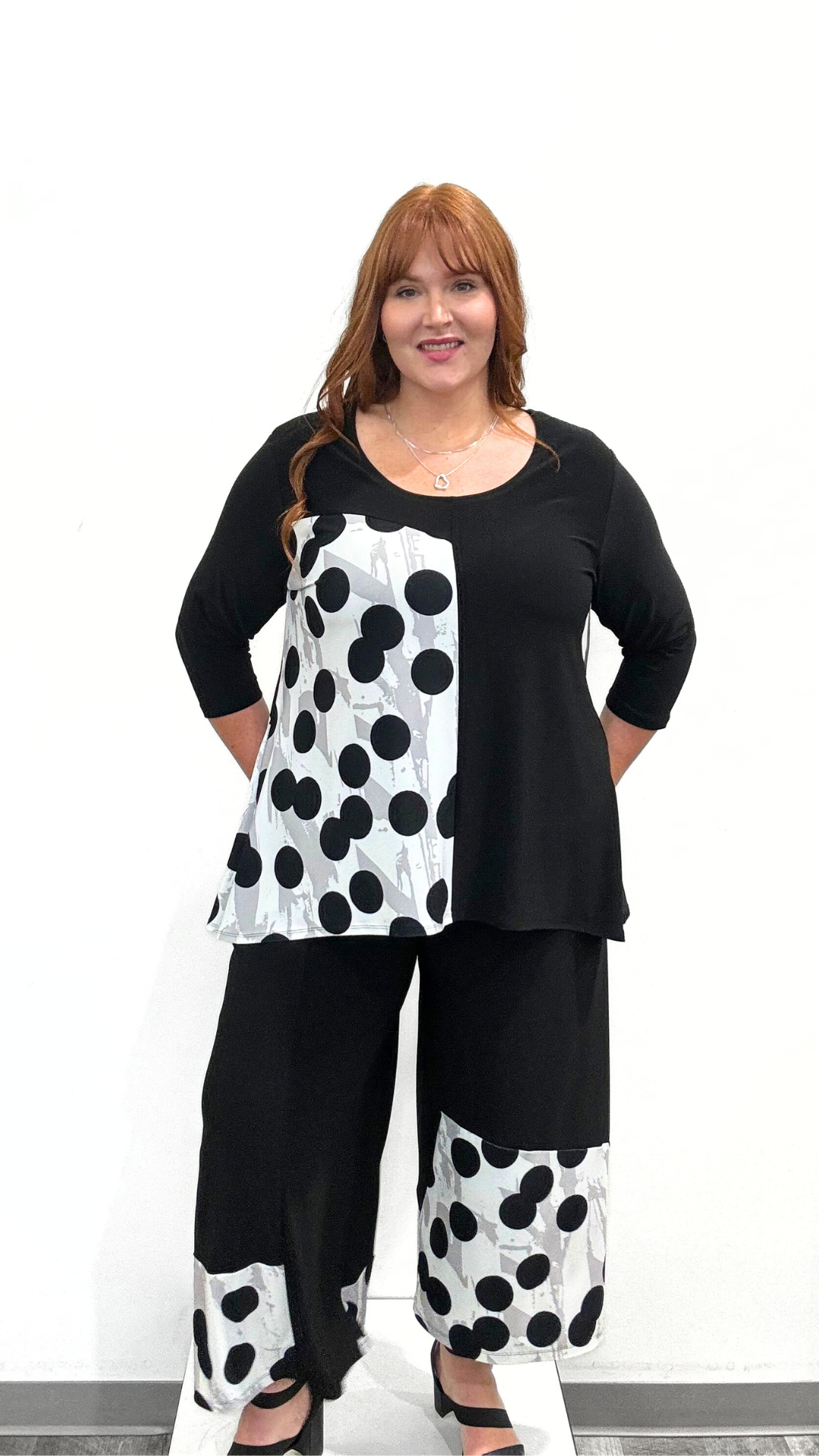 Sympli Block Print Top