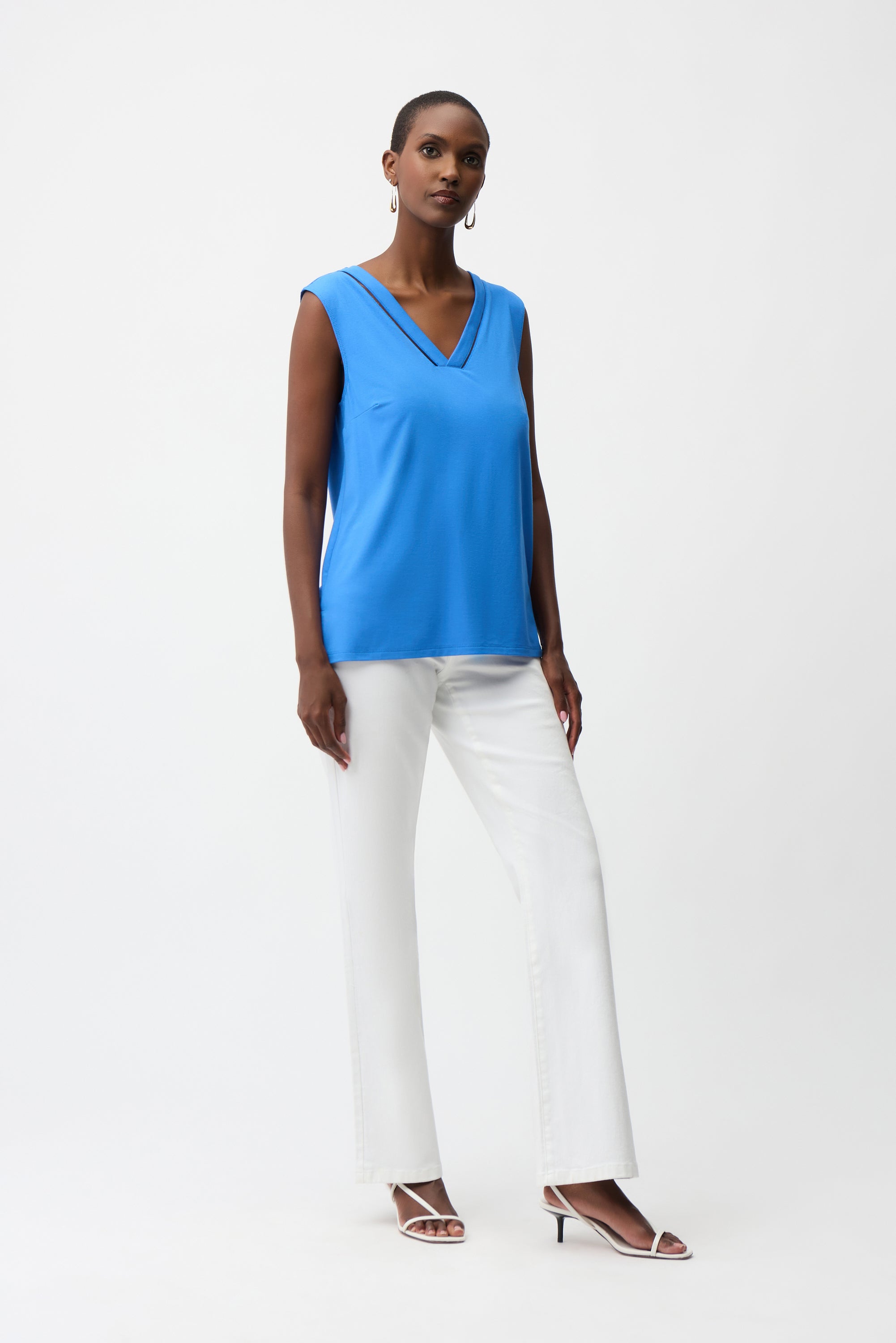 Joseph Ribkoff V-Neck Tank