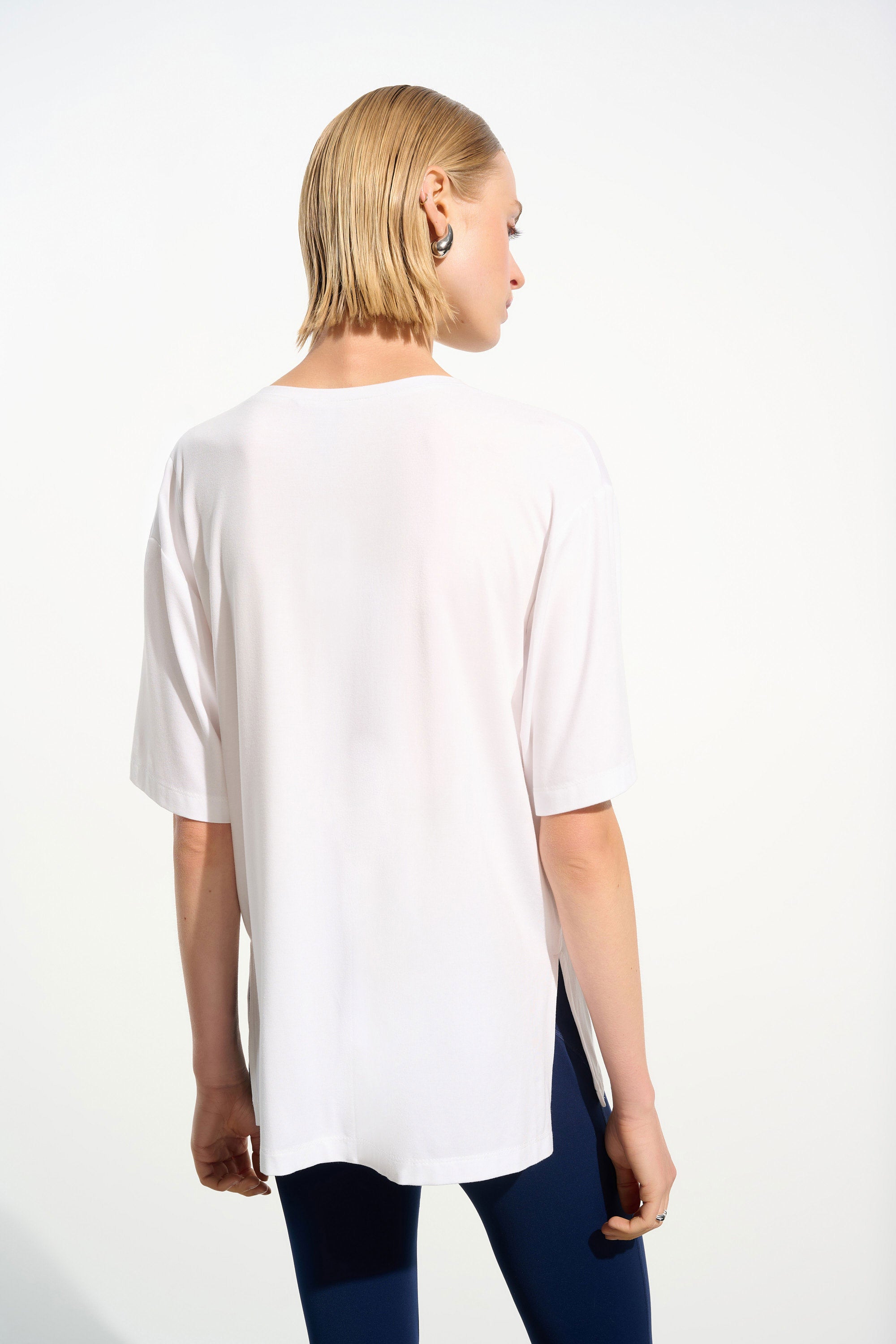Joseph Ribkoff V-Neck Tee