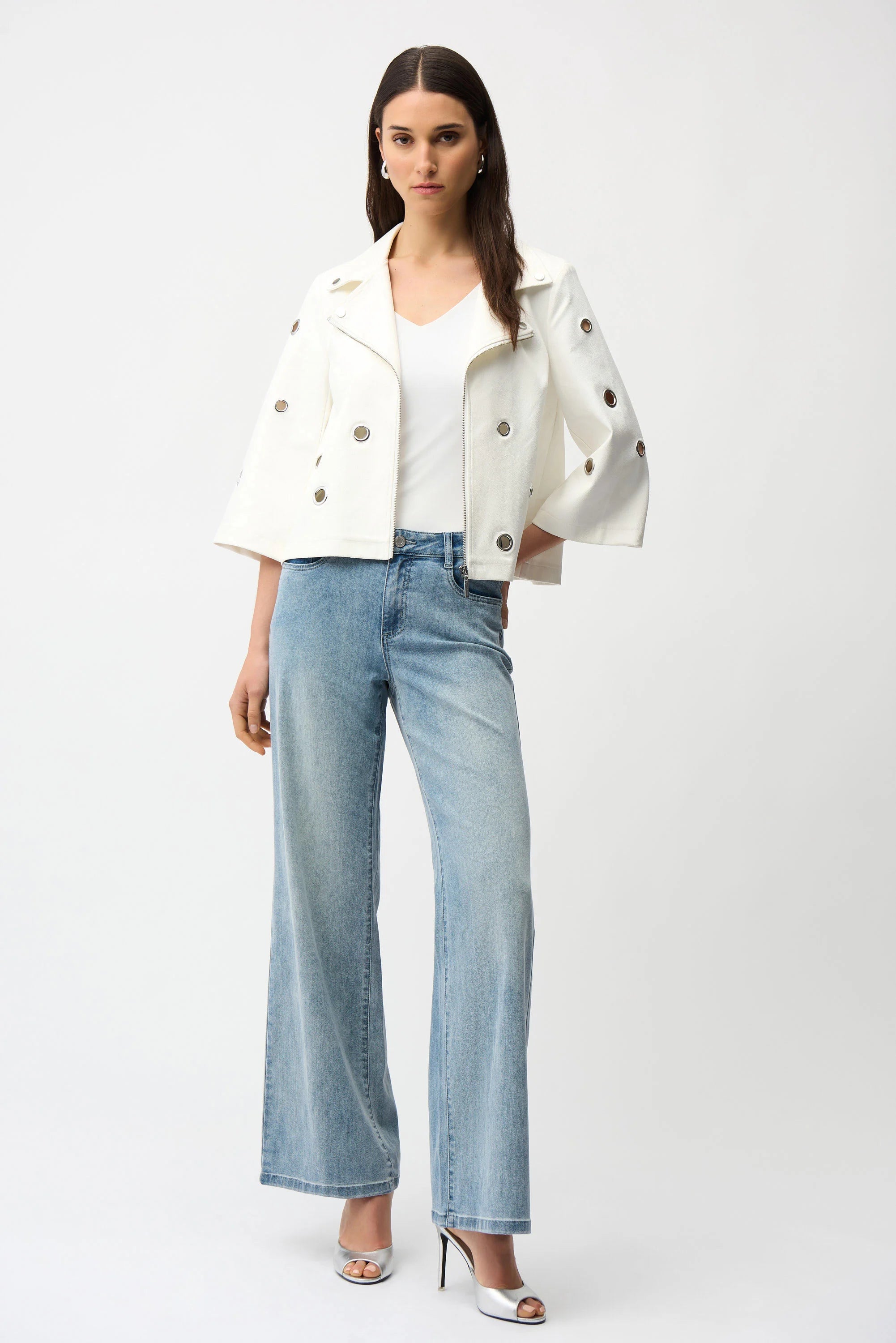 Joseph Ribkoff Faux Suede Jacket