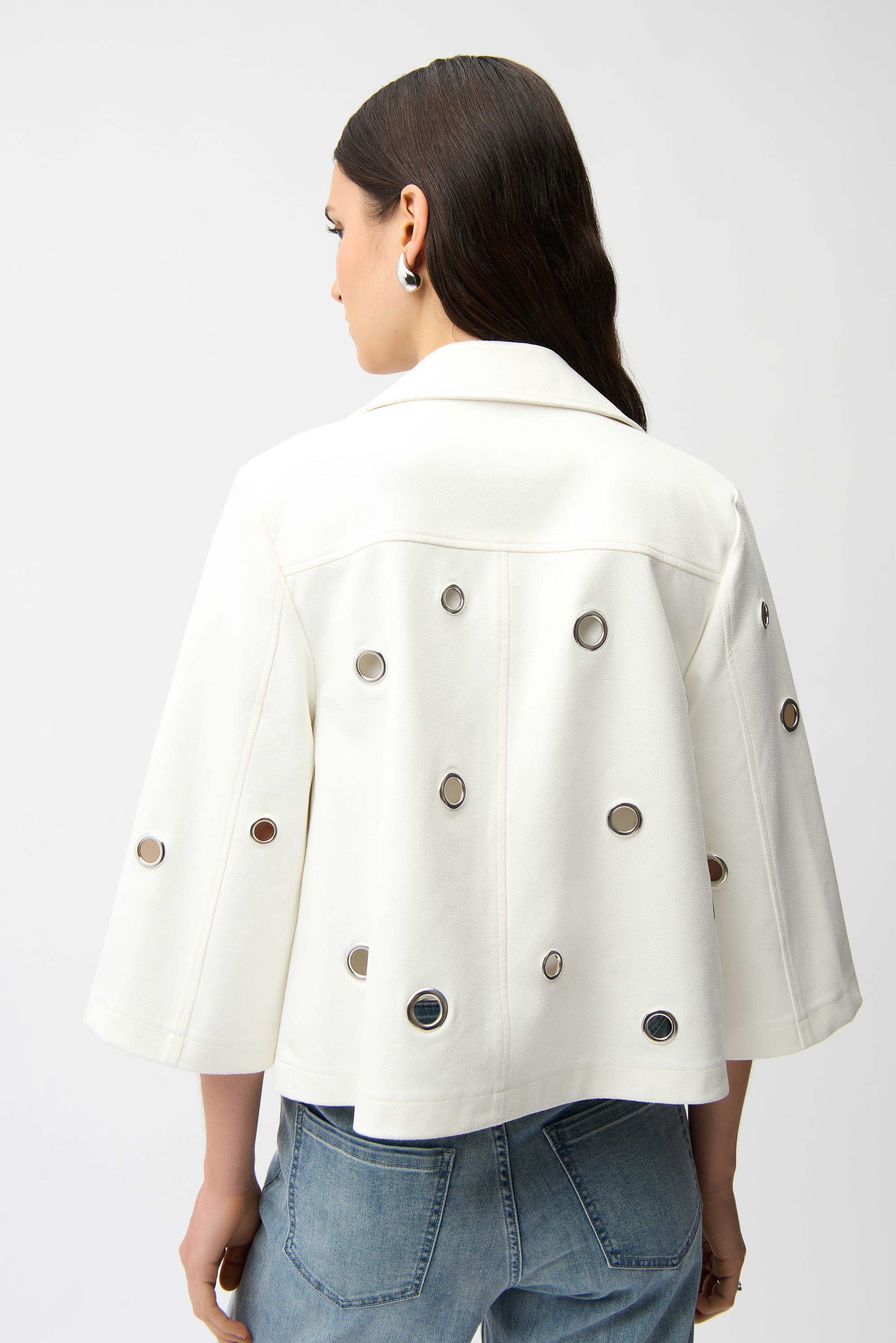 Joseph Ribkoff Faux Suede Jacket