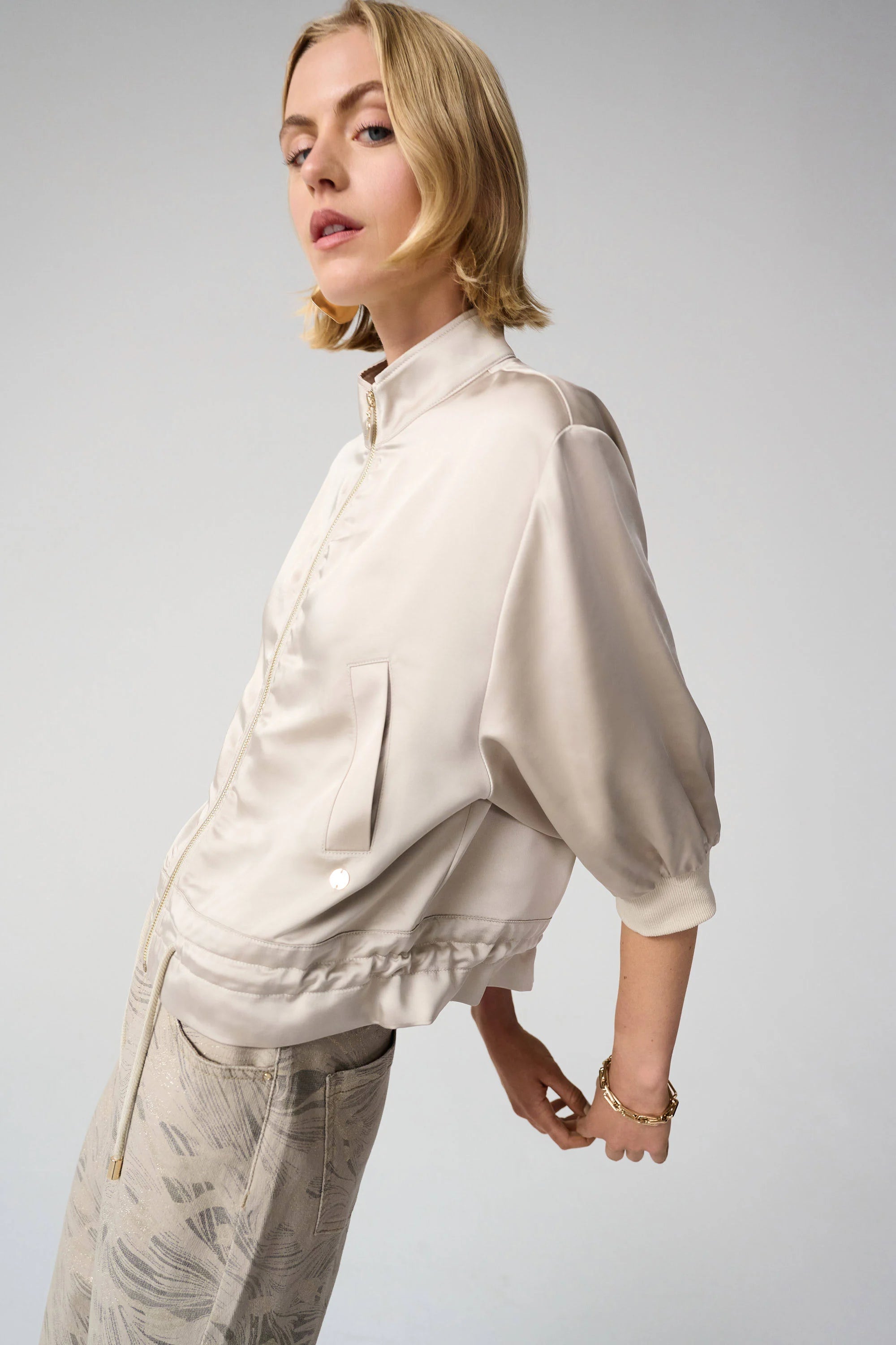 Joseph Ribkoff Satin Jacket