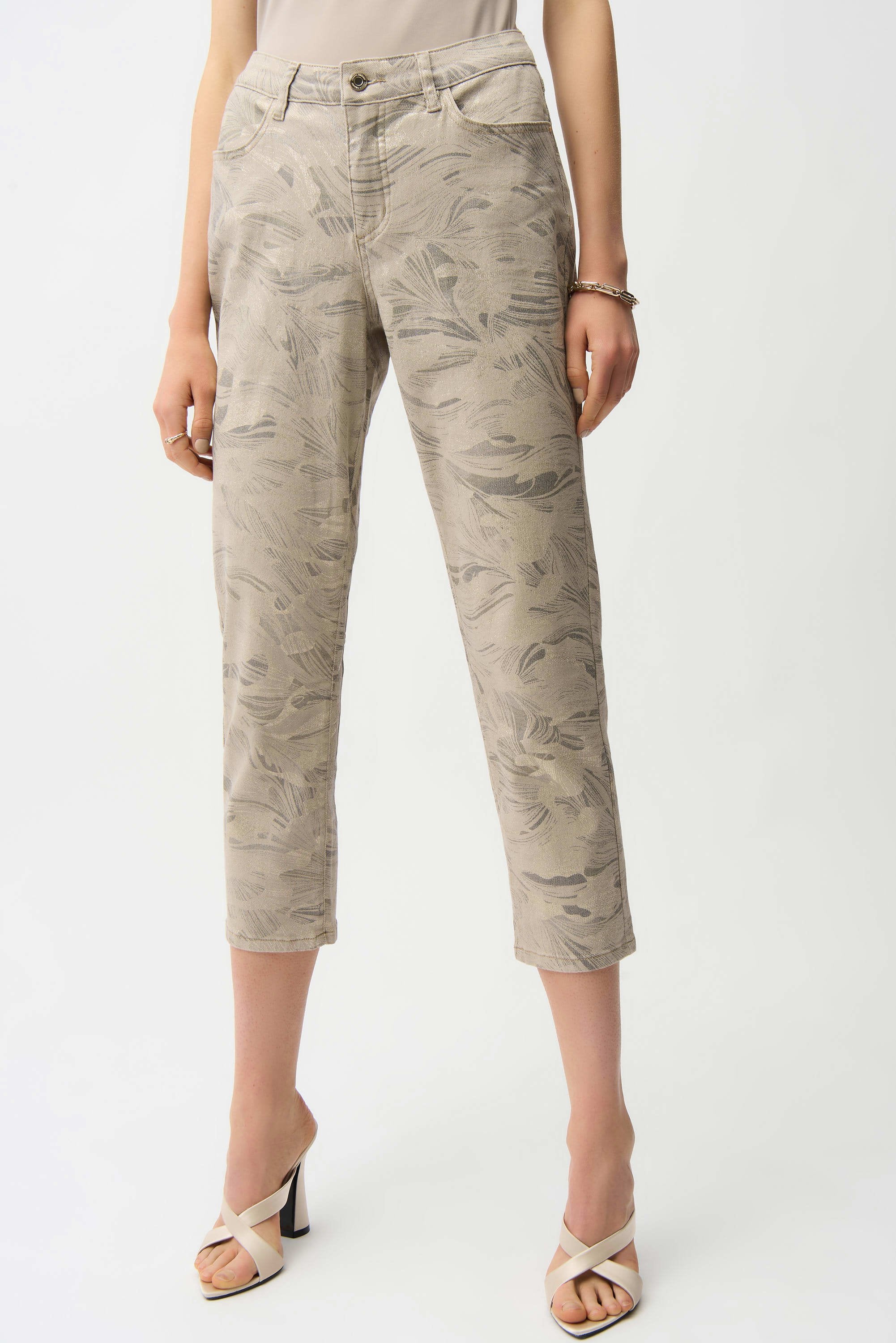 Joseph Ribkoff Slim Crop Jean