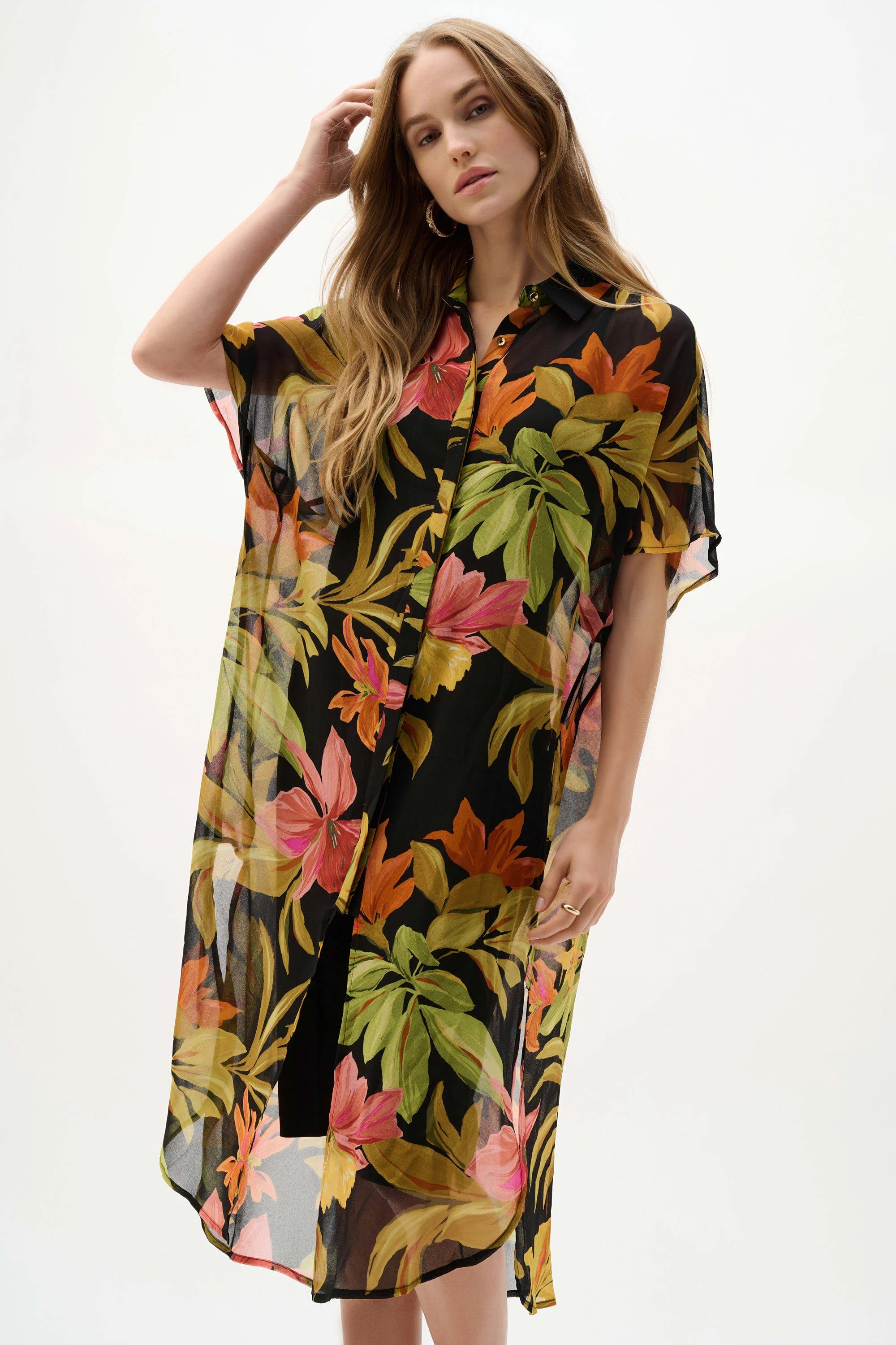 Joseph Ribkoff Chiffon Blouse