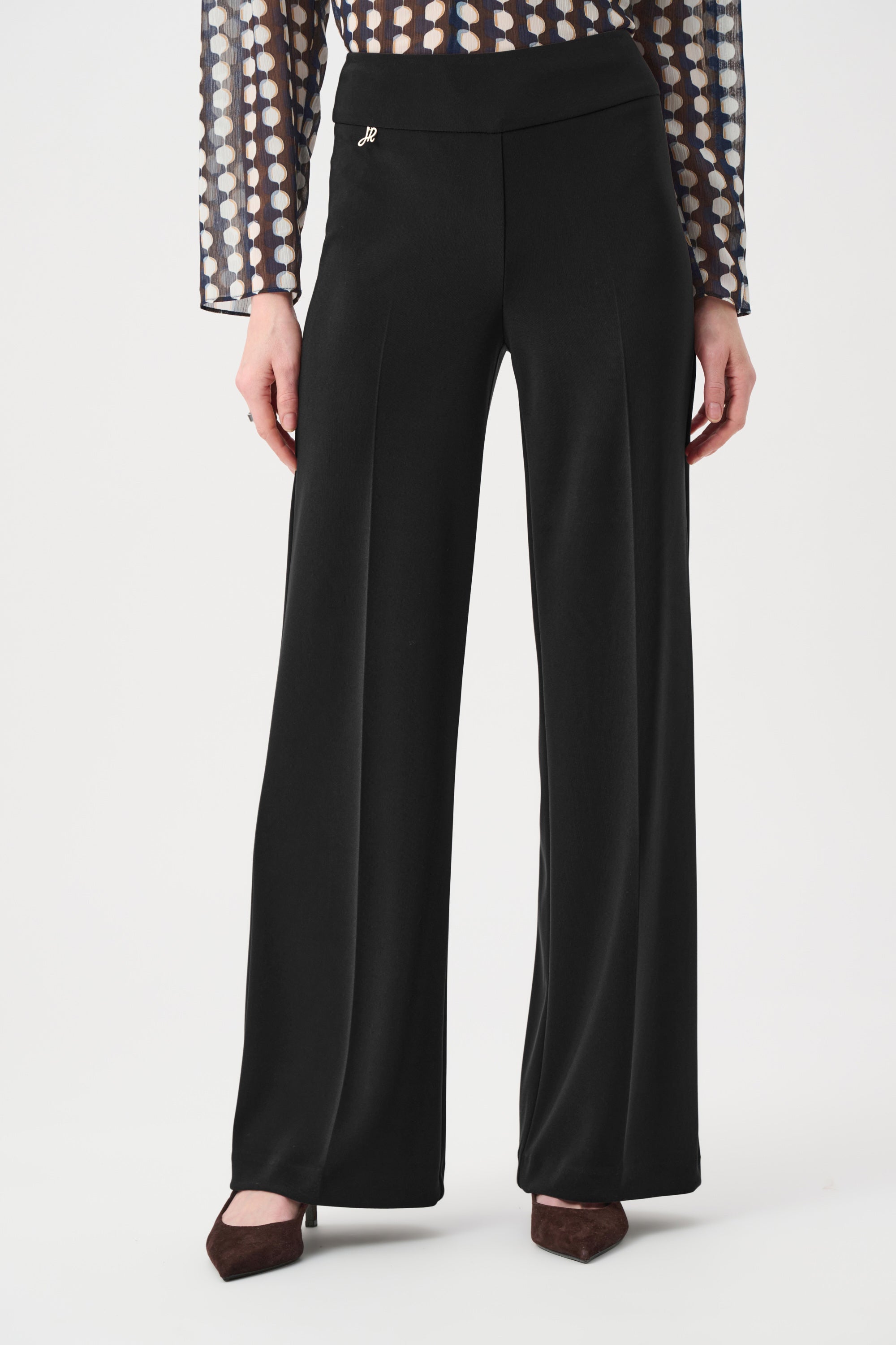 Joseph Ribkoff Wide Leg Pull On Pant