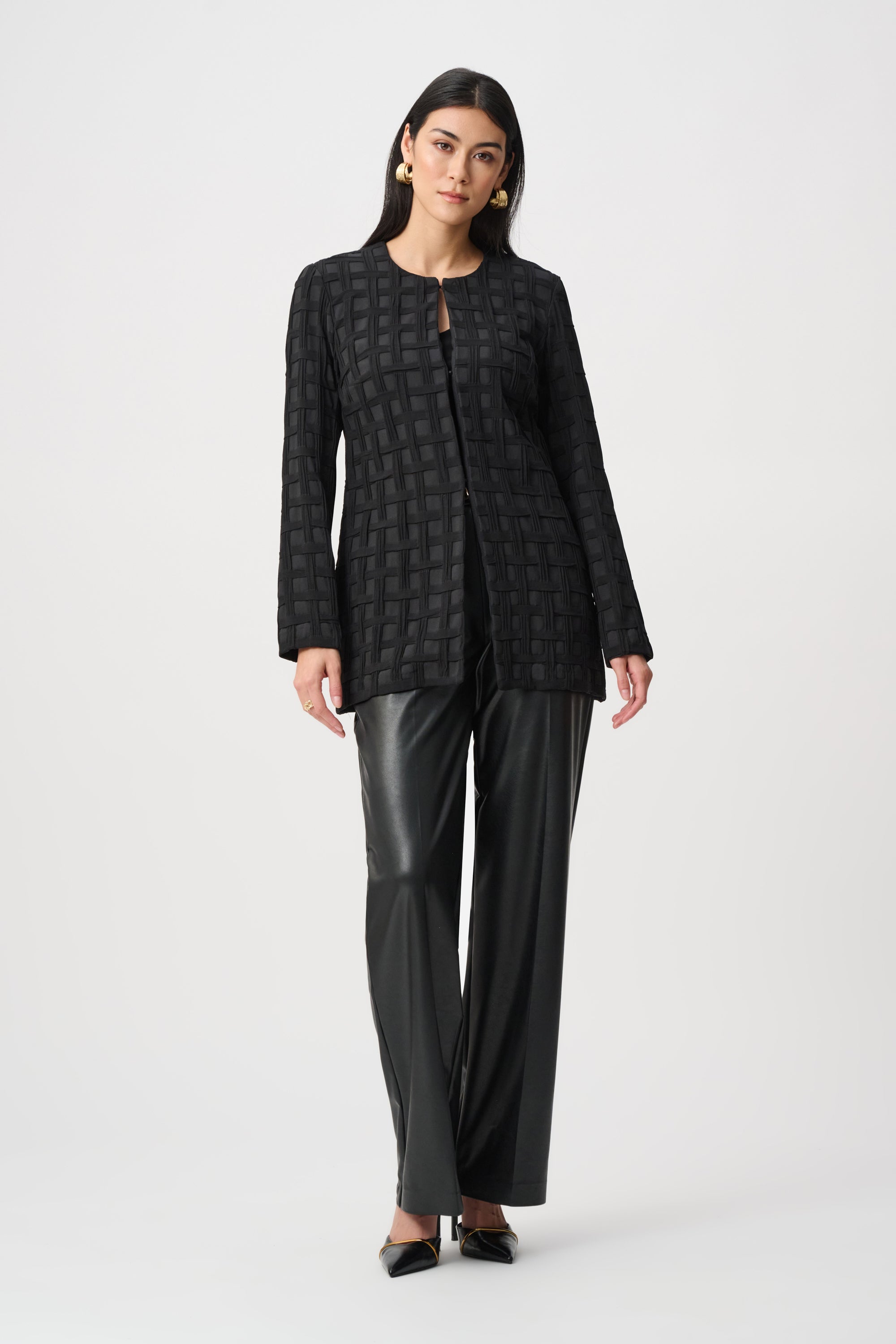 Joseph Ribkoff Jacquard Jacket