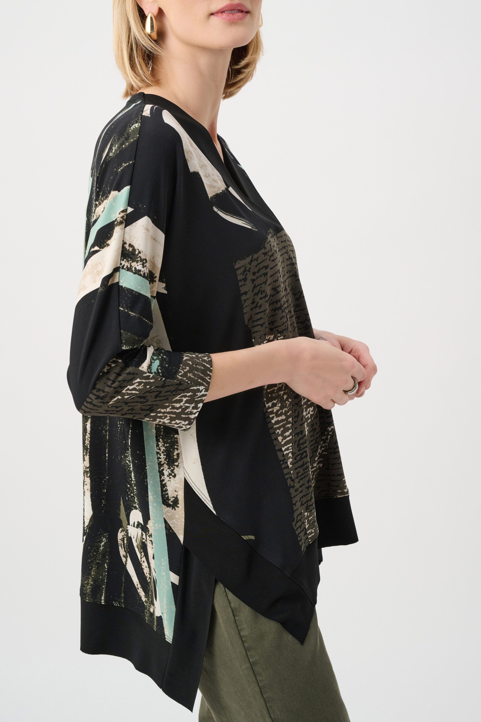 Joseph Ribkoff V-Neck Tunic