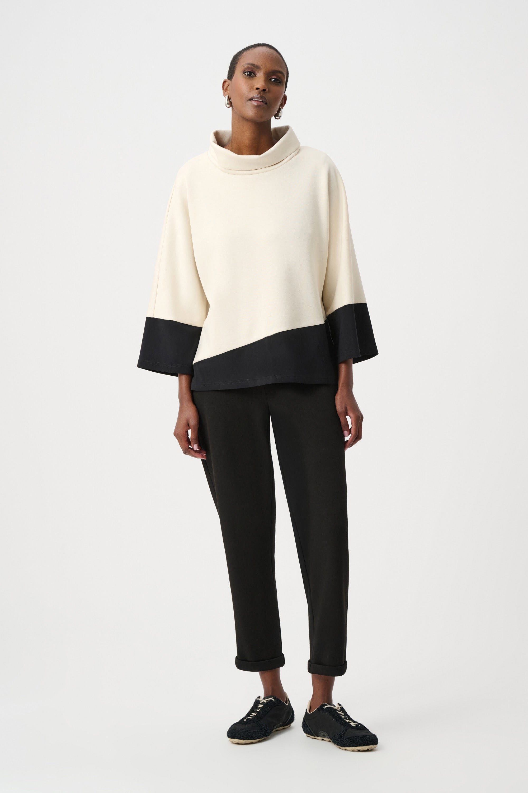 Joseph Ribkoff Scuba Colour Block Top