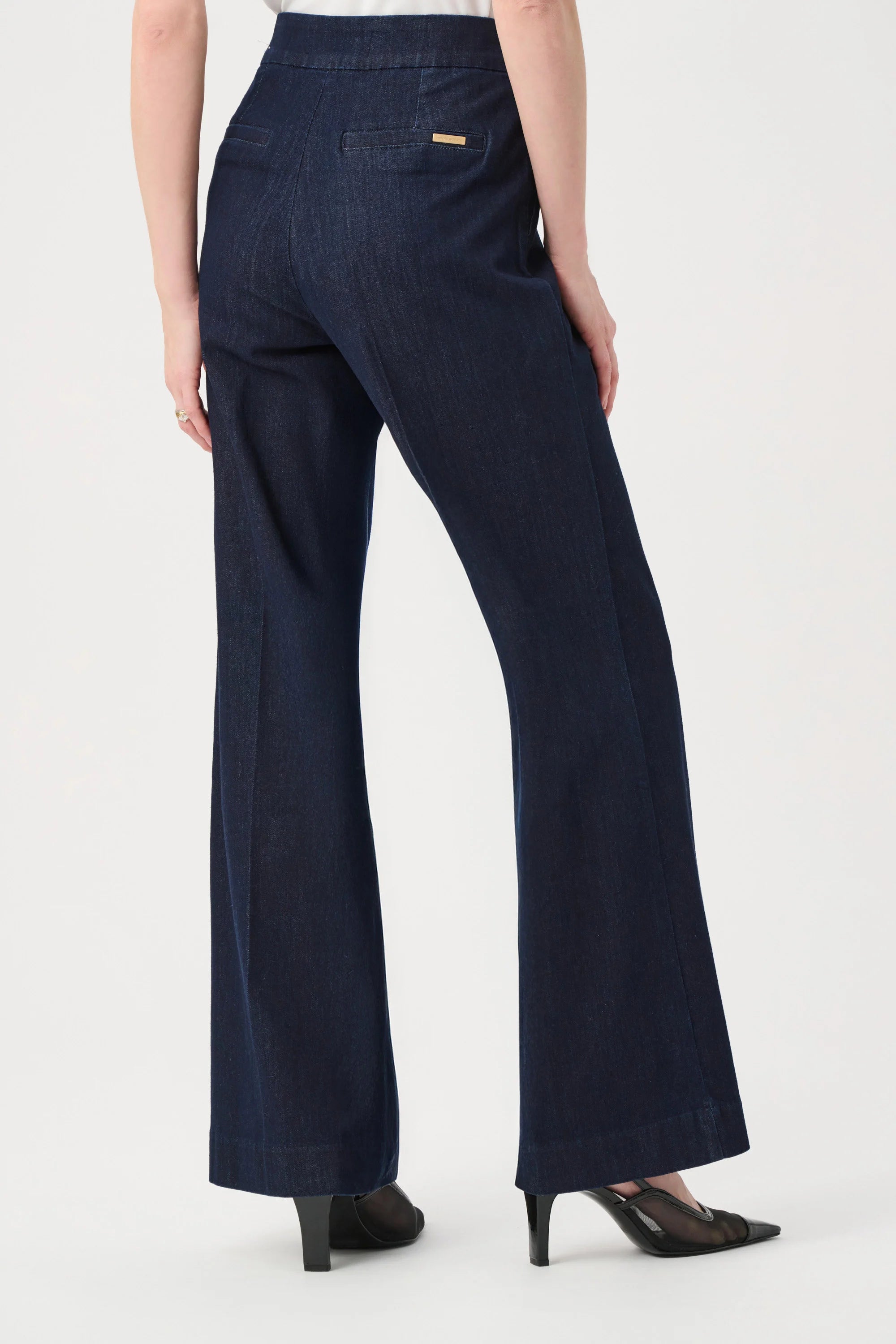 Joseph Ribkoff High Rise Wide Jean
