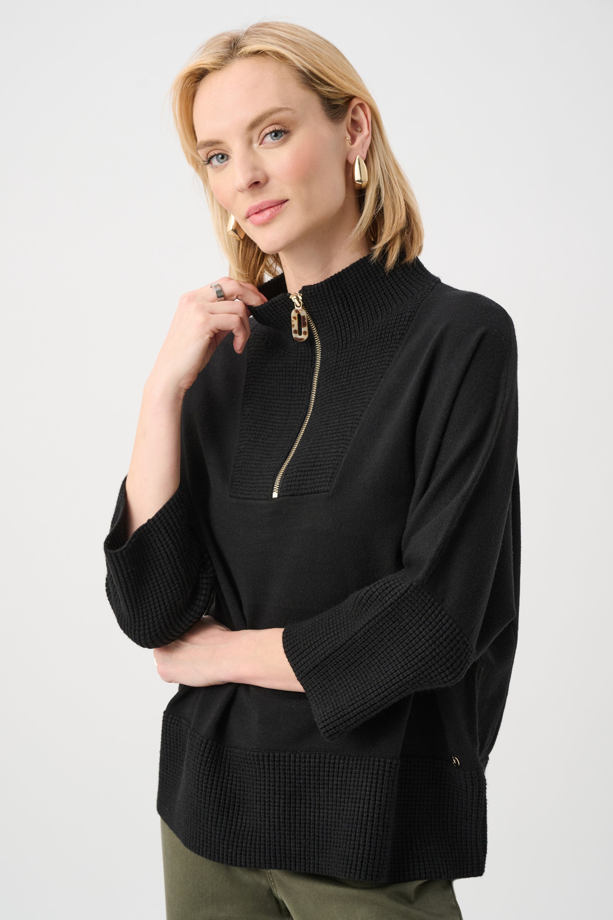 Joseph Ribkoff Funnel Neck Sweater