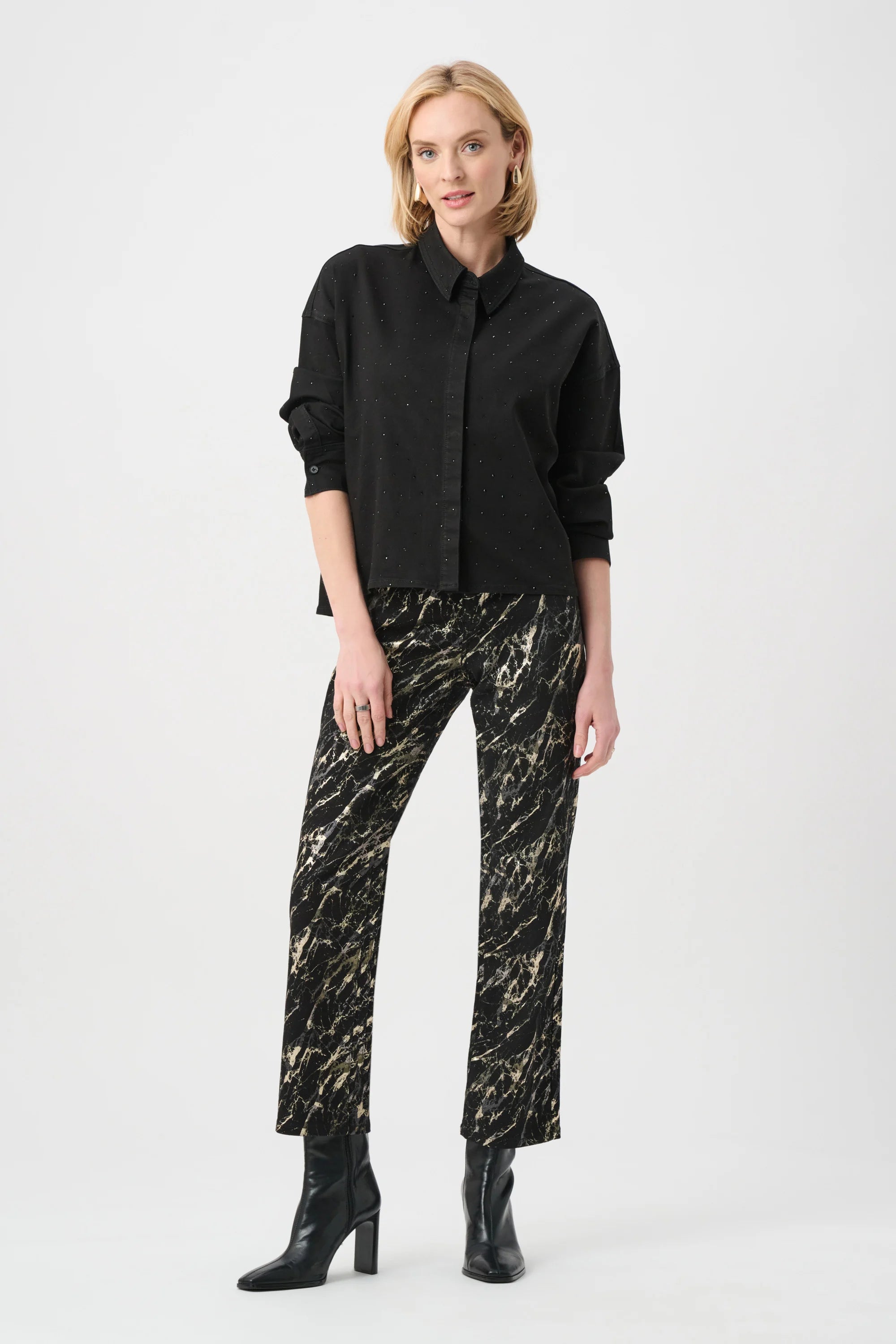 Joseph Ribkoff Crop Jean Jacket