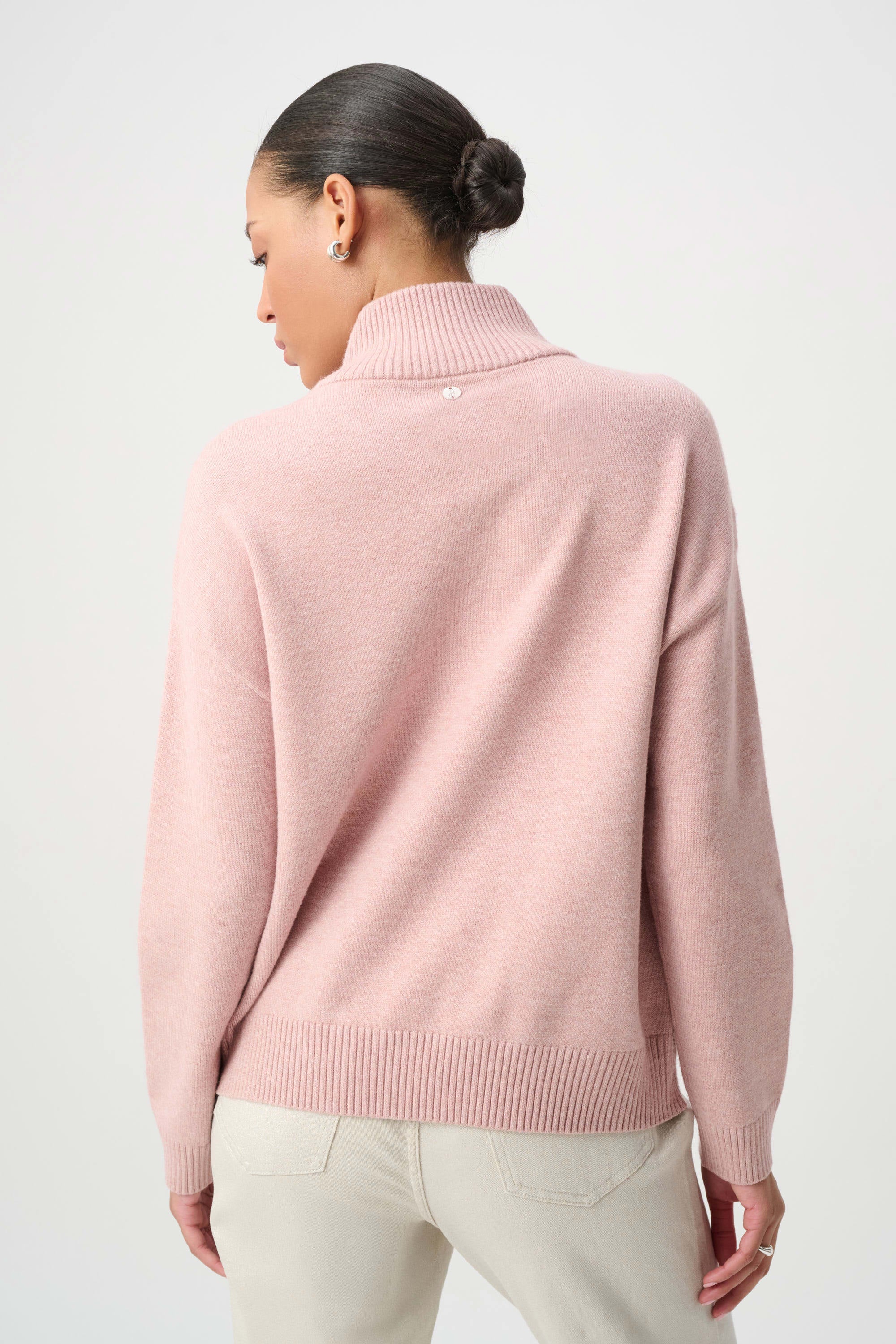 Joseph RIbkoff Embellished Turtleneck Sweater