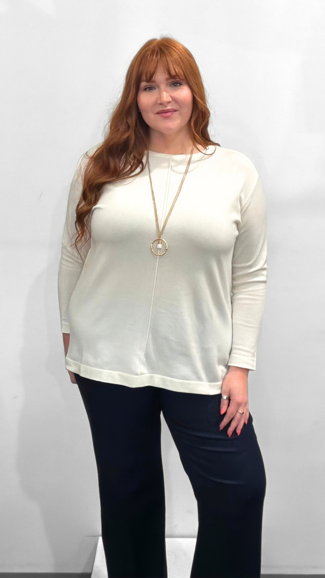 MAT Front Seam Sweater