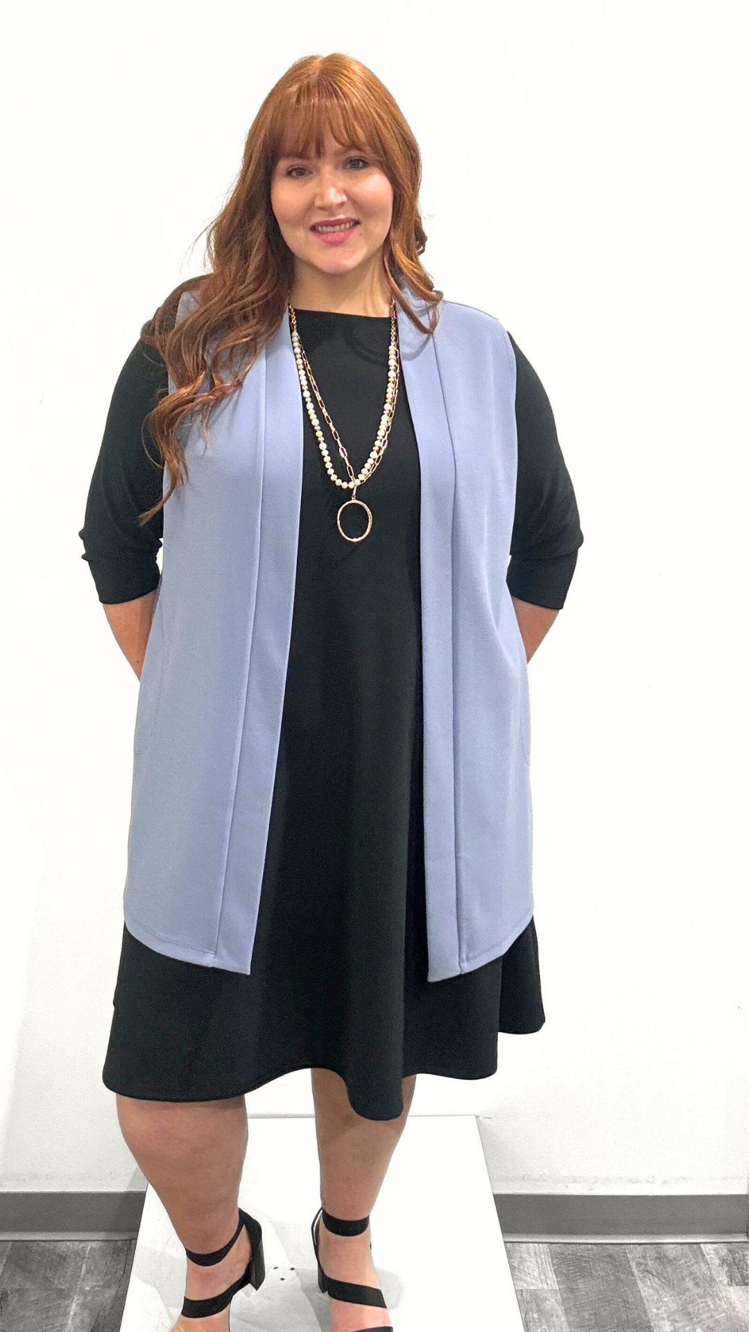 Sympli Soffio Crepe Carefree Vest