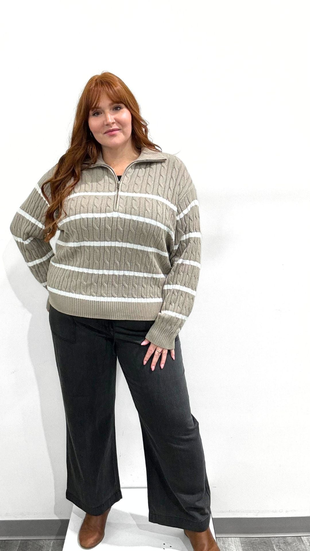 Dex Half Zip Sweater