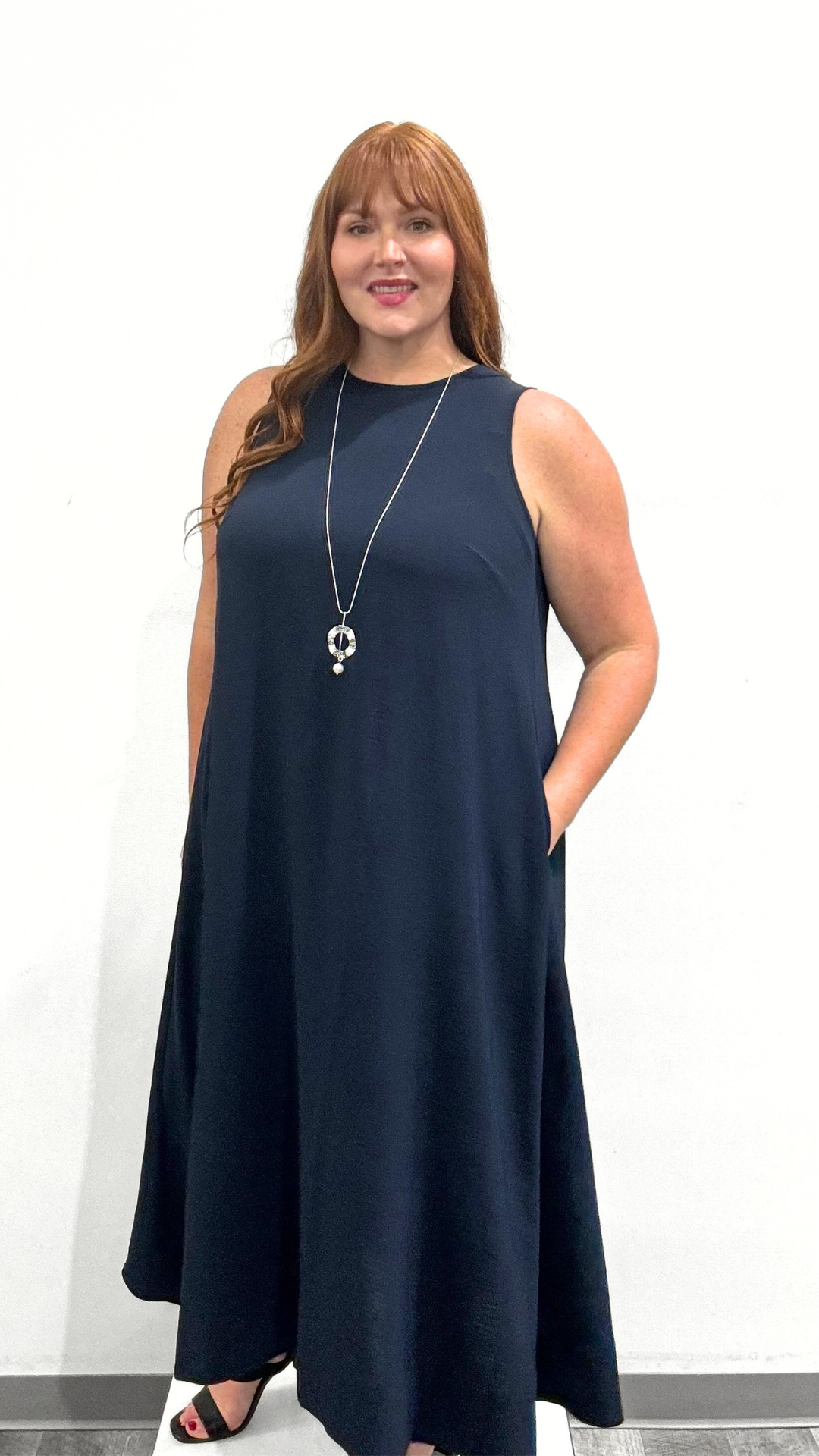 Mat Long Slip Dress