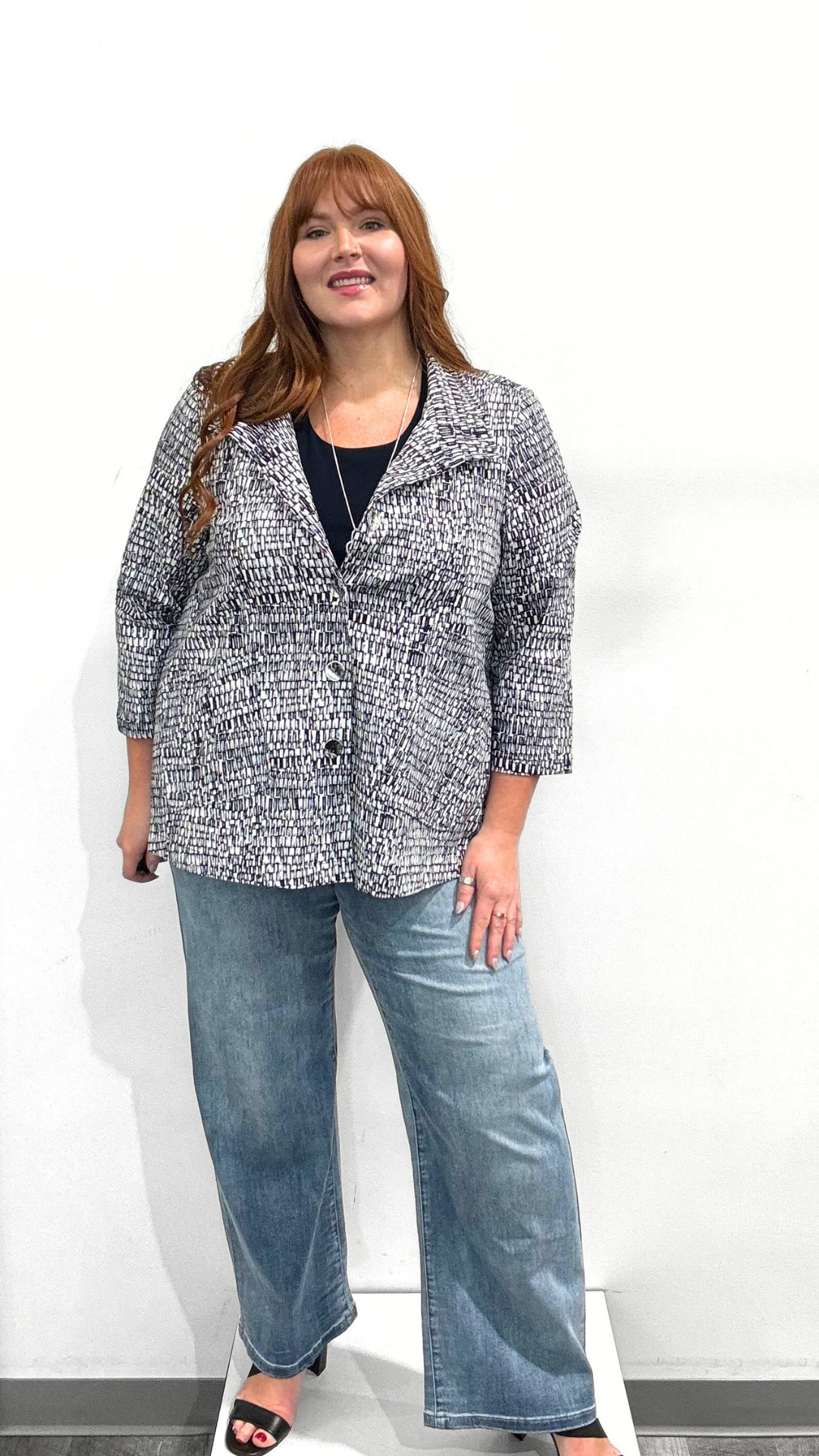 Joseph Ribkoff Goldie Wide Leg Jean