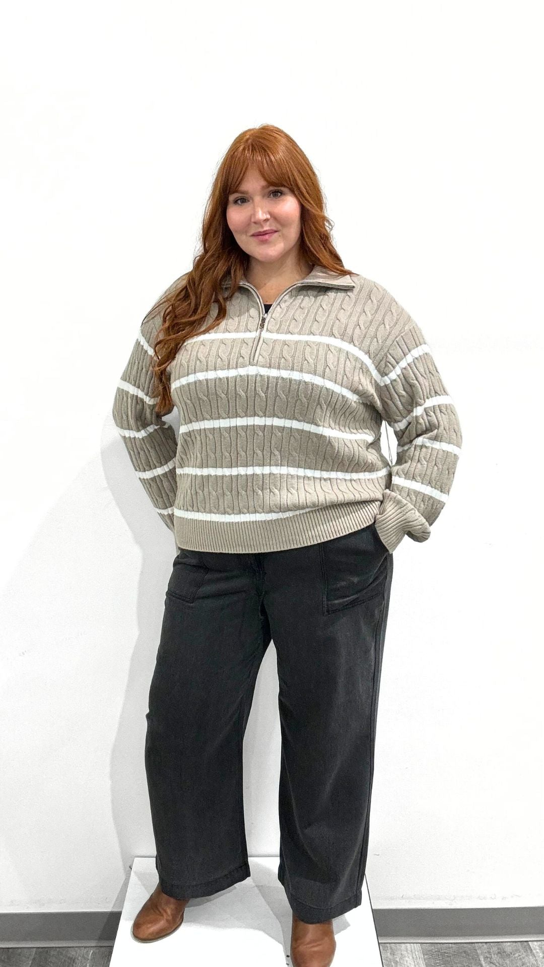 Dex Half Zip Sweater