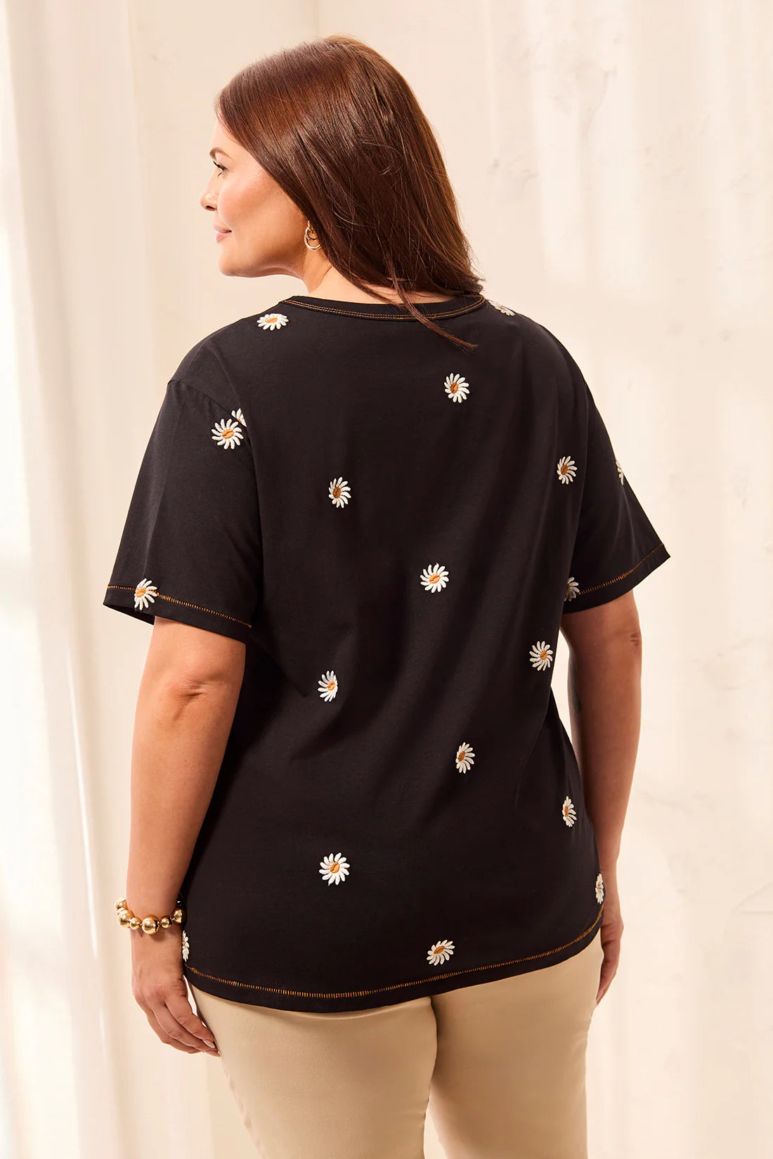 Tribal Crew Neck Top