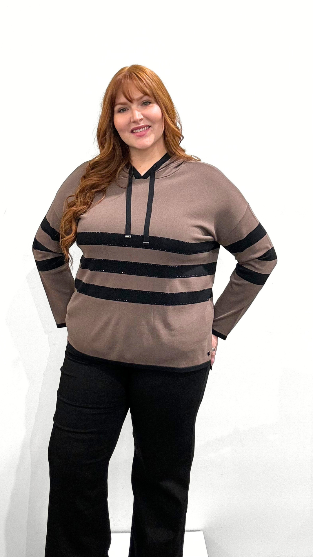 Joseph Ribkoff Hooded Top