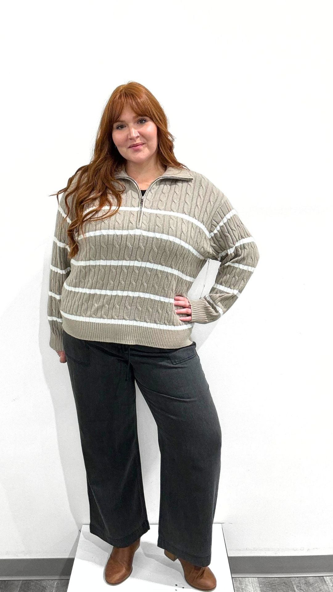 Dex Half Zip Sweater