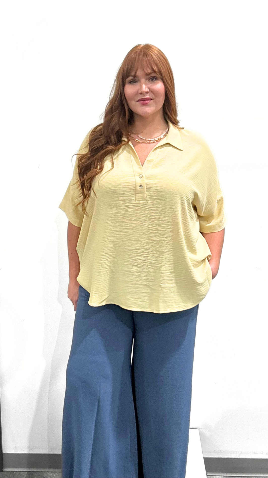 Mat Classic Collar Blouse