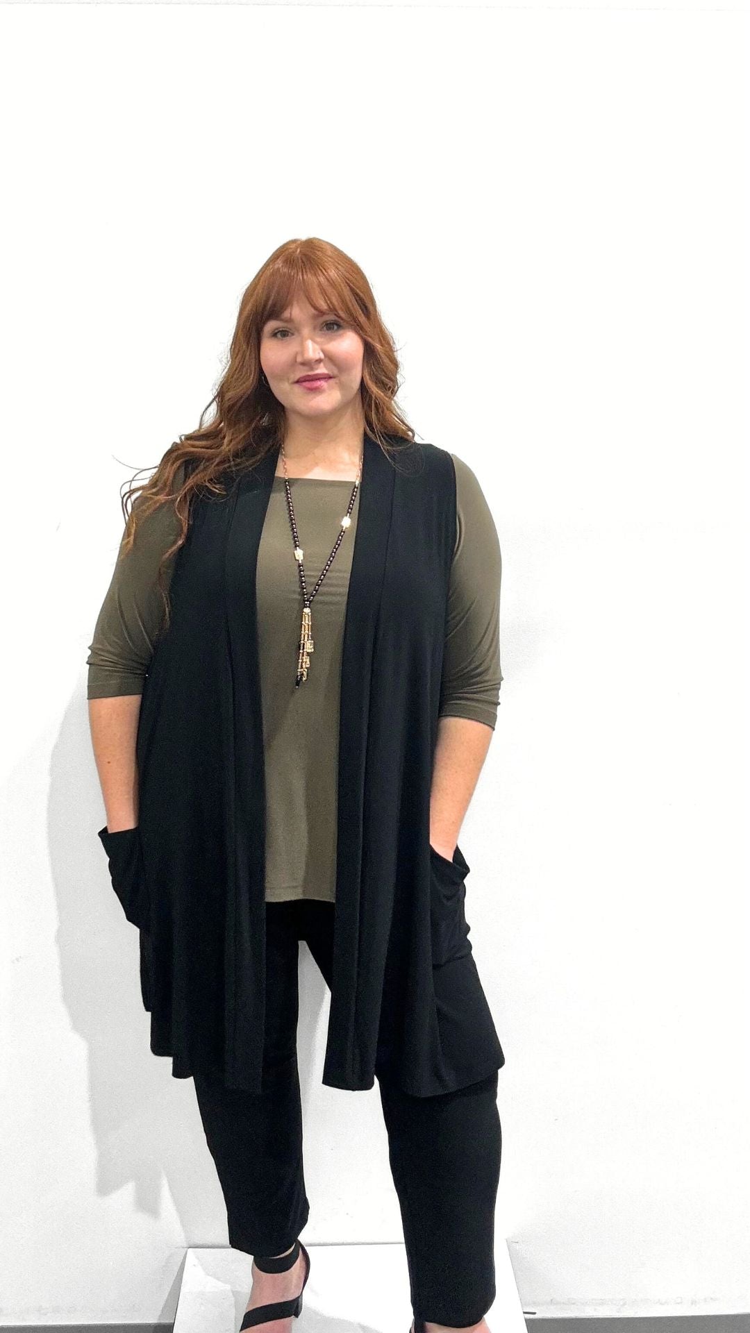 Sympli Essential Midi Vest