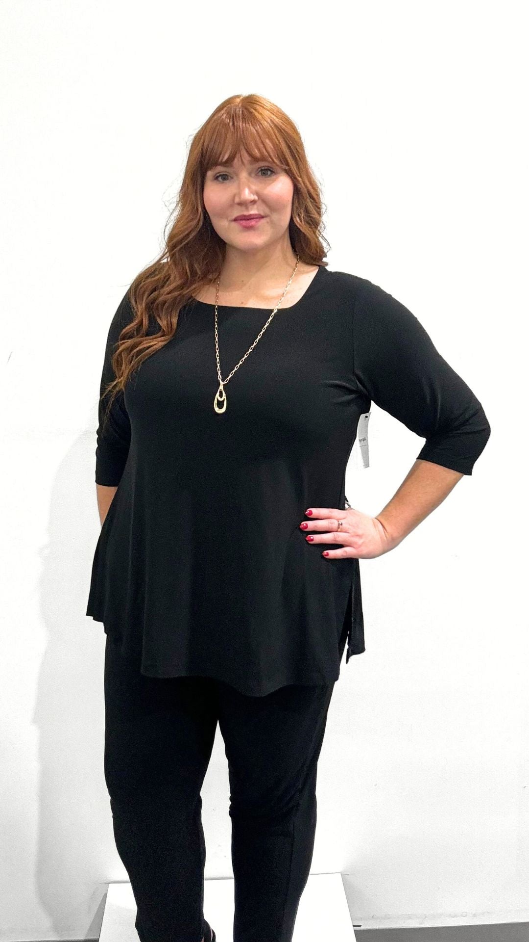 Sympli Square Neck Top