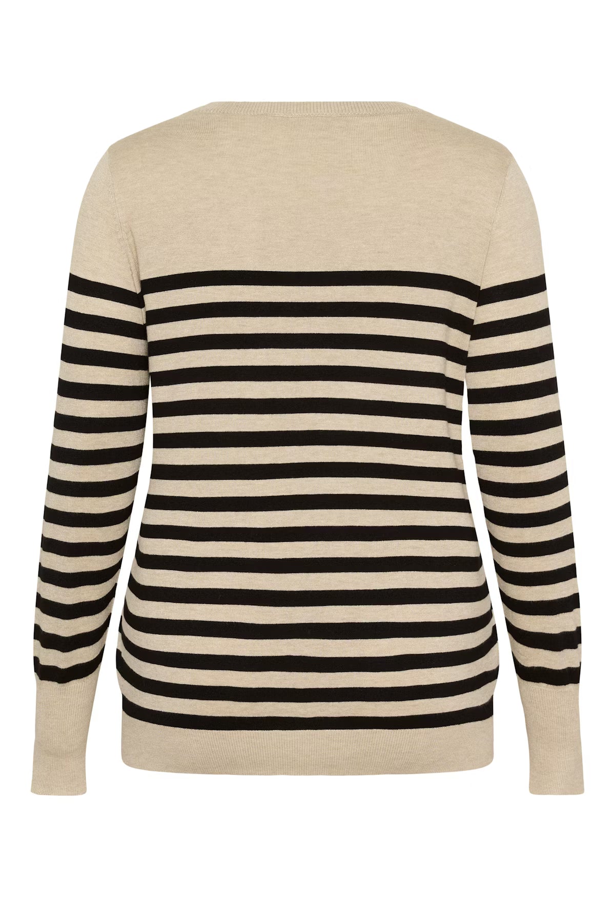 Kaffe Curve Lizzy Striped Knit Pullover