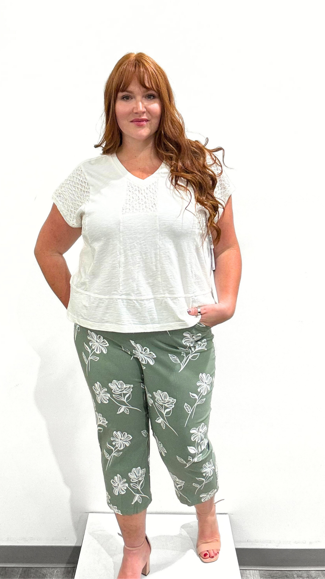 Tribal Print Capri