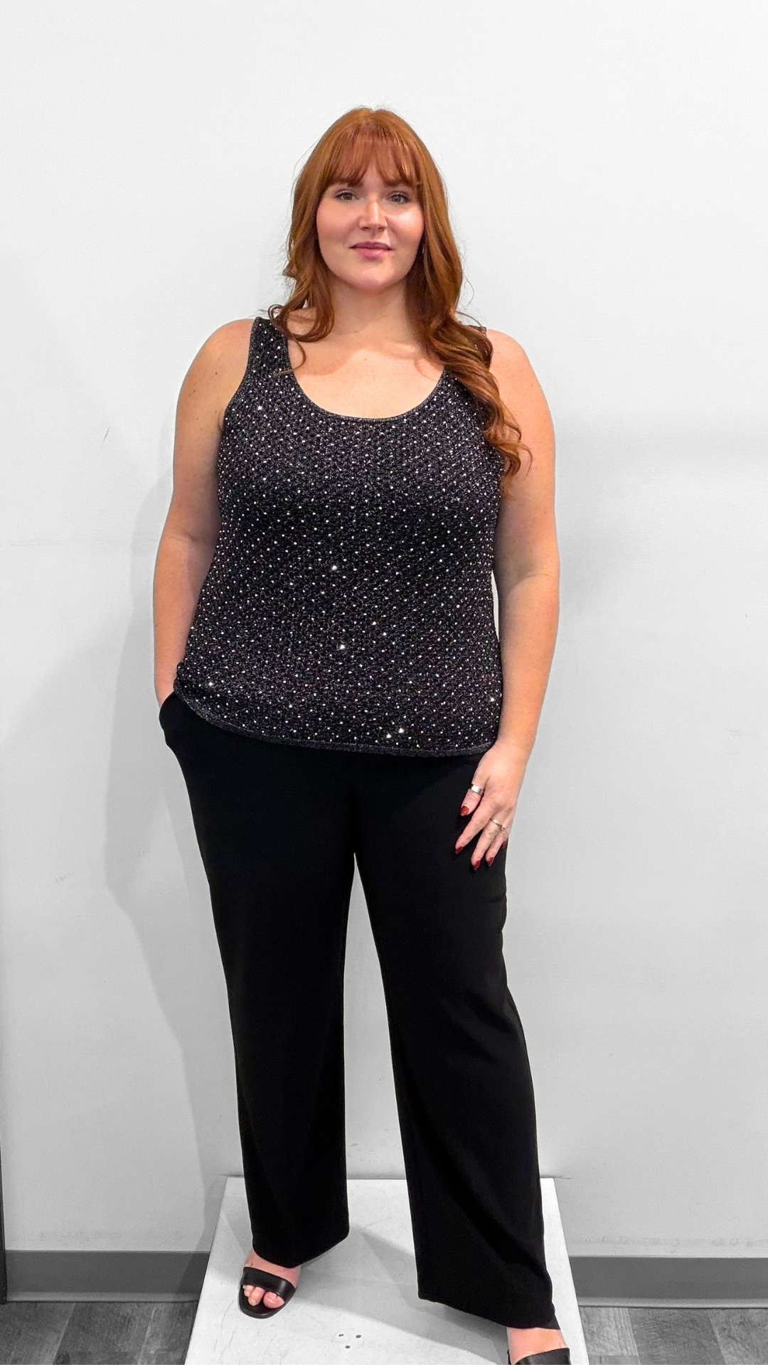Joseph Ribkoff Rhinestone Cami