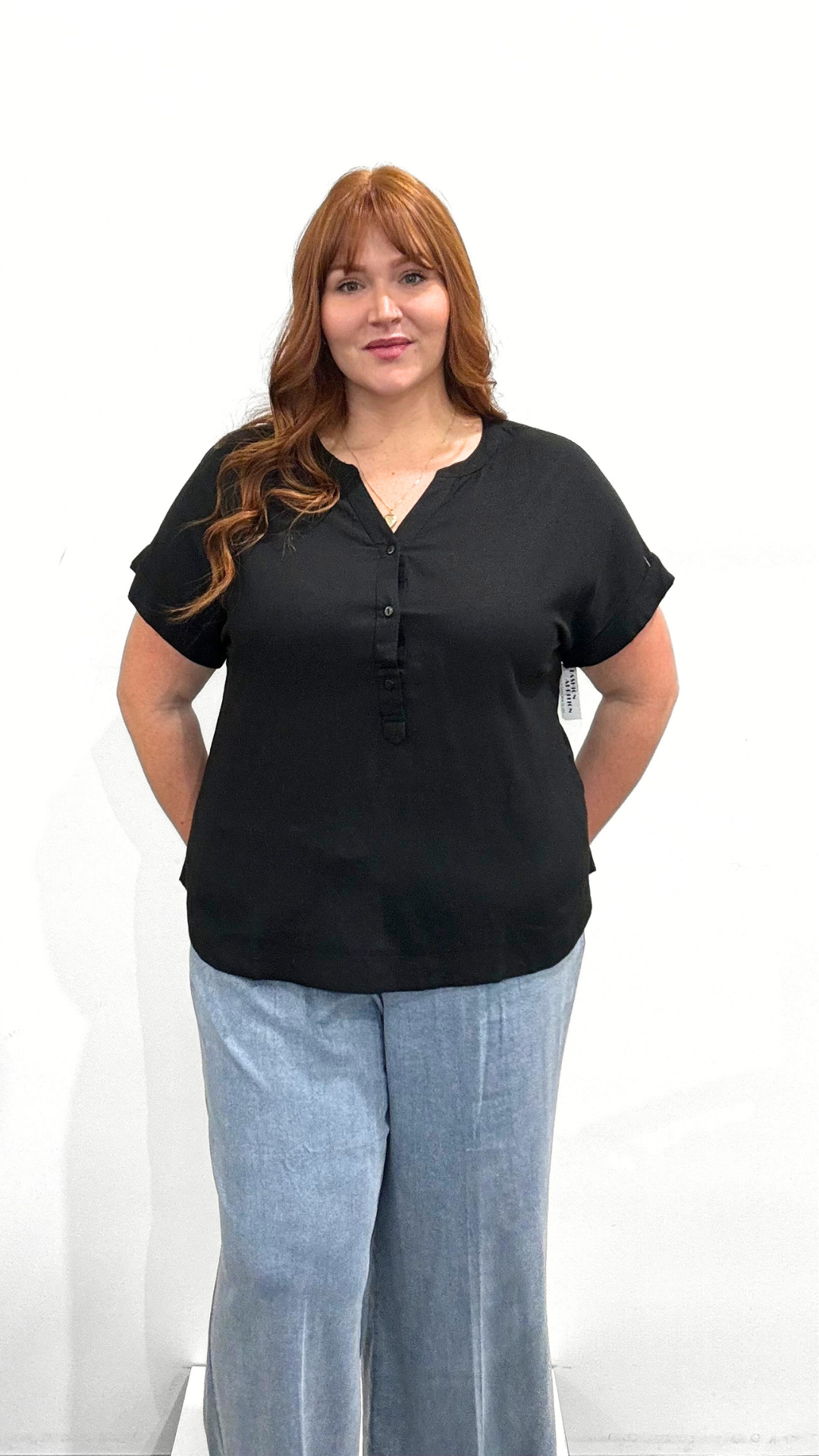 Orientique V-Neck Top