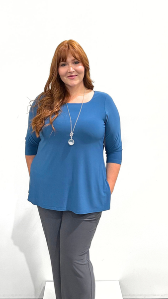 Sympli Square Neck Top