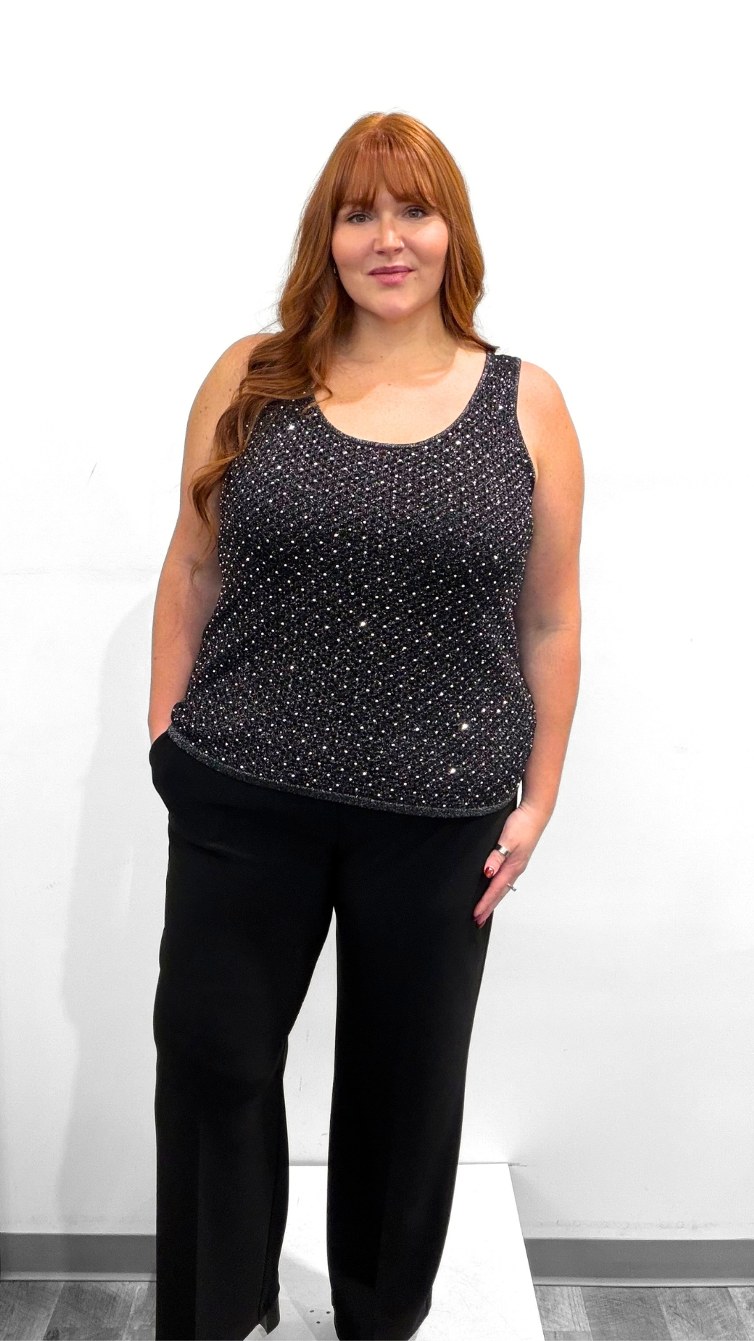 Joseph Ribkoff Rhinestone Cami