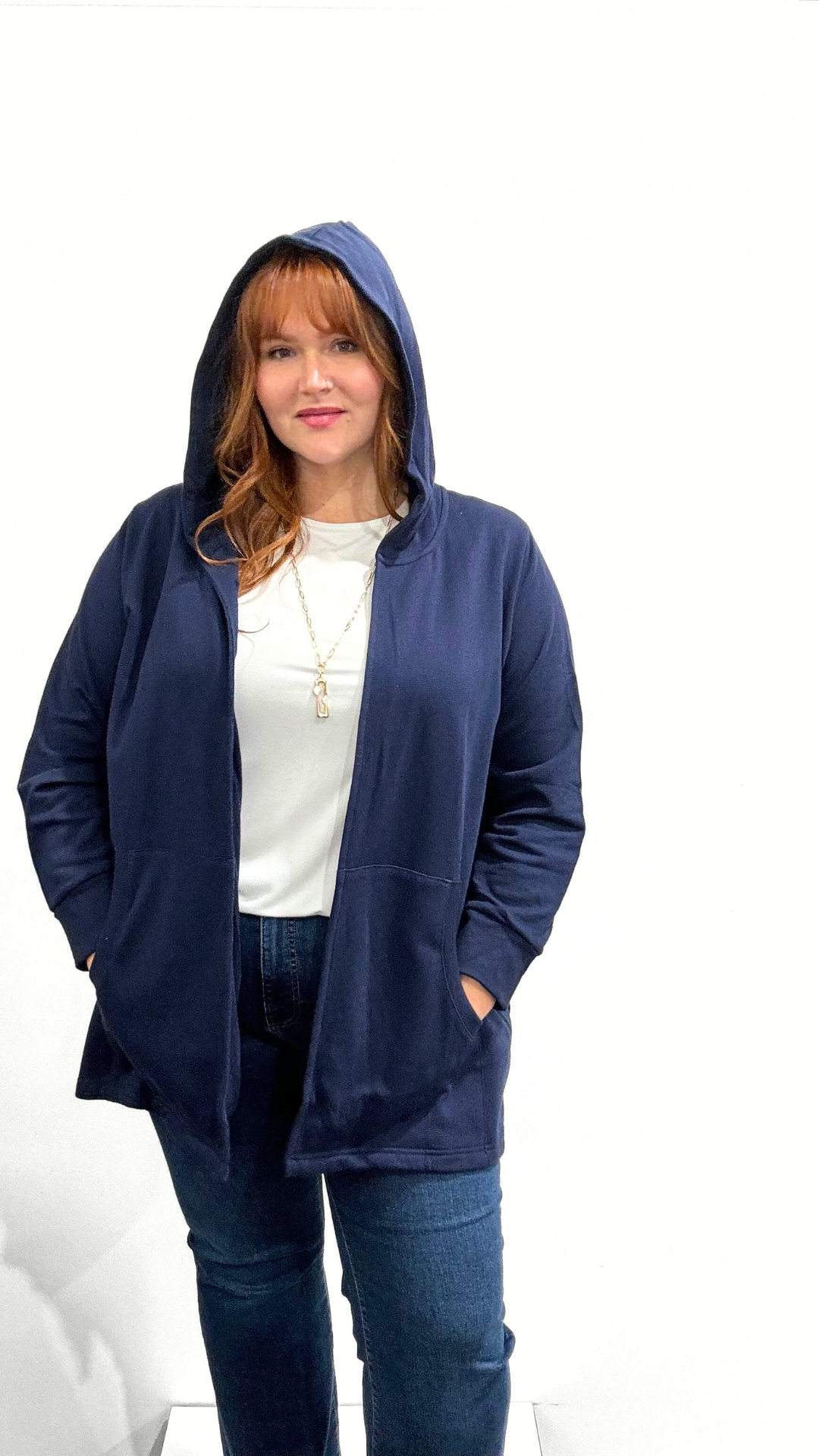 Orientique Hooded Cardigan