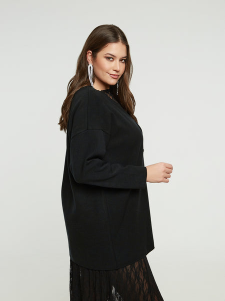 Mat V-Neck Cardi