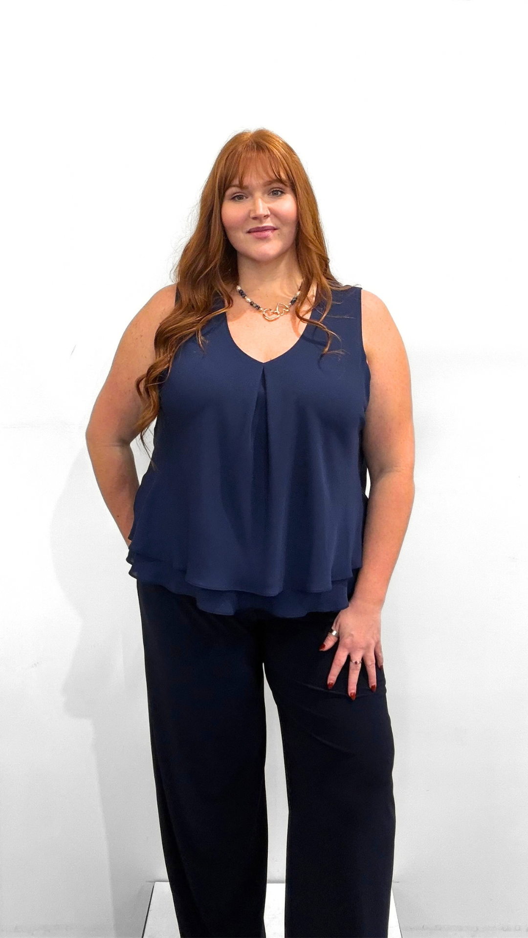 Frank Lyman Sleeveless Blouse