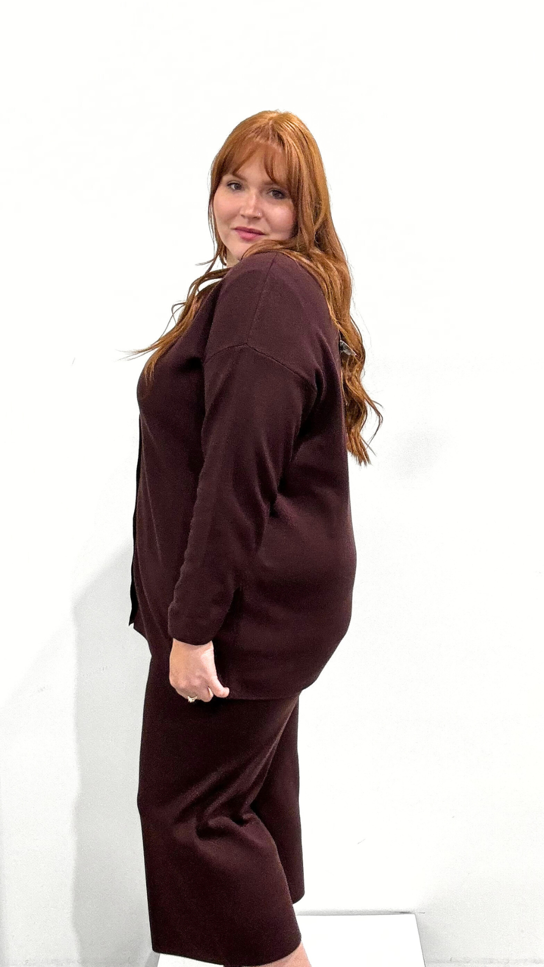 Mat V-Neck Cardi
