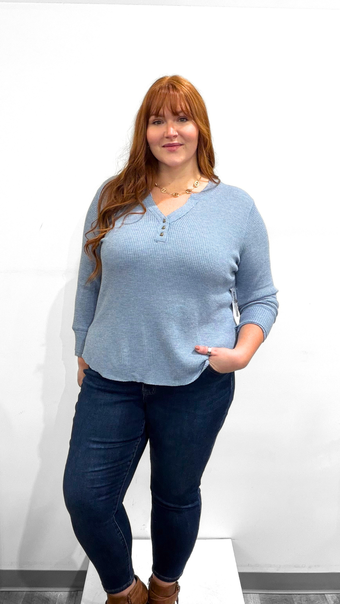 Tribal Henley Top