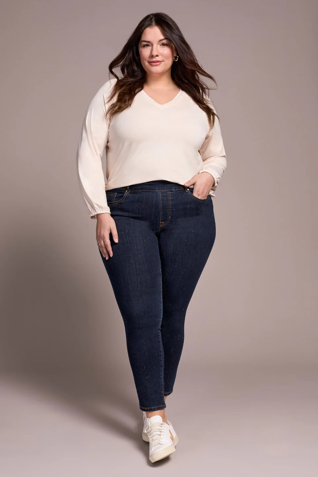 Tribal Audrey Slim Ankle Jean