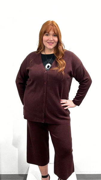 Mat V-Neck Cardi